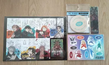 주술회전 전시회 mini 아크릴 스탠드 고죠 사토루 캔 거울