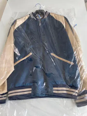 EDITION 집업 자켓 네이비/베이지