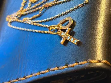 K10 목걸이 참 2개 약 50cm 1다이아 sympathy