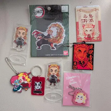 렌고쿠 쿄쥬로 아크릴 키링 세트
