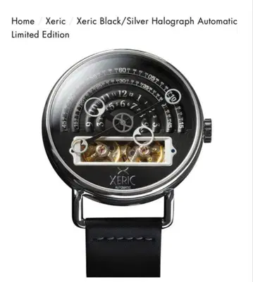 XERIC Halograph 오토매틱 손목시계 기계식 자동 와인딩