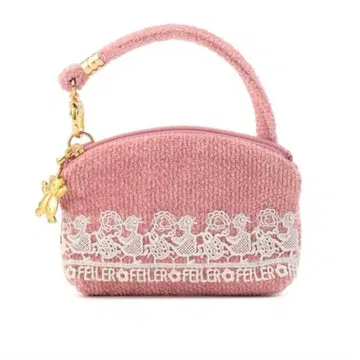 페일러 하이지 페이즐리 긴자와 레이스점 콜라보 사이드 파우치 파우치 핑크