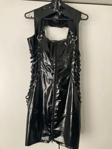 Living Dead Souls 에나멜 원피스 드레스