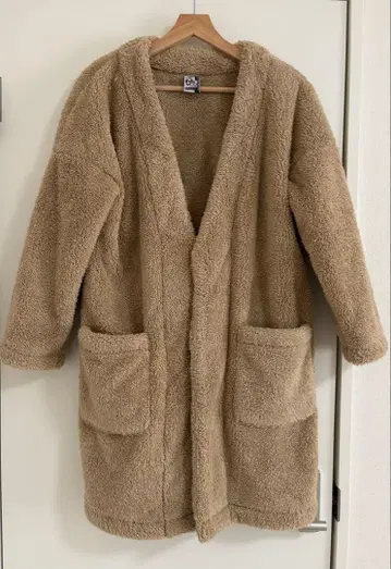 CHUMS 플리스 코트 자켓 M 베이지 참스