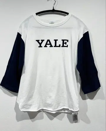 하자품 새상품급 Champion YALE 바택 베이스볼 T셔츠 L