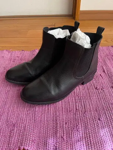 ANNA MALIA 천연 가죽 숏부츠