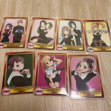 카구야 님은 고백받고 싶어 카드 세트