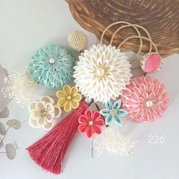 쓰마미세이 머리 장식