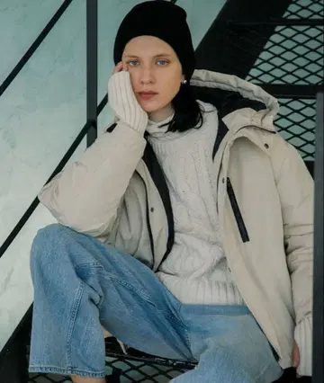 어반 리서치 소니 라벨 후디 다운 자켓