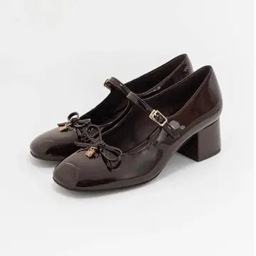 RANDA 모노그램 부품 멜리 제인 펌프스 L