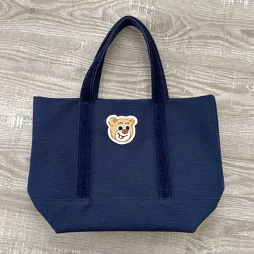 올드 테디 와펜 토트백 네이비 소