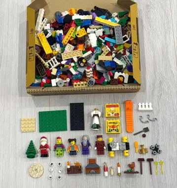 레고 LEGO 부품 600g 미니 피규어 5개 포함