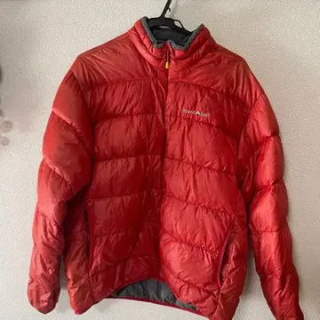 mont-bell 알파인 다운 자켓 L 빨간색 2000년대