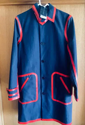 랄프 로렌 양가죽 본딩 가공 코트