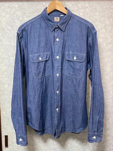 새상품급 슈가케인 샴브레이 셔츠 XL