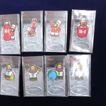 메이지 R-1 컬 아저씨 아크릴 스탠드 전 8종 컴플리트 세트