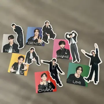 Travis Japan 비주얼 투어 2025 스티커 세트