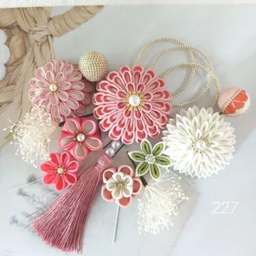 츠마미세이 머리 장식