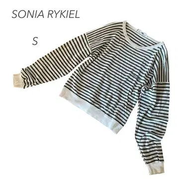 소니아 리키엘 긴팔 상의 [ S ] 보더 숏 기장
