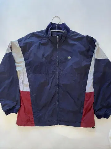 Lacoste 나일론 자켓 블루종 구제 의류