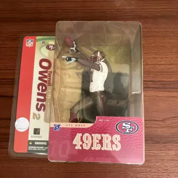 맥팔렌 NFL 피규어 테럴 오언스 49ers