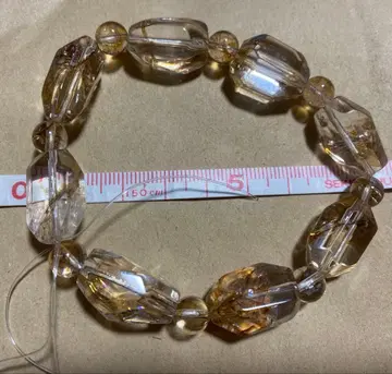 금붕어 크리스탈 팔찌 약 16cm