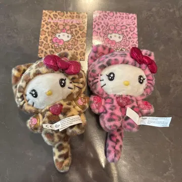 산리오 갸루 고양이 헬로키티 마스코트 홀더 중 1점