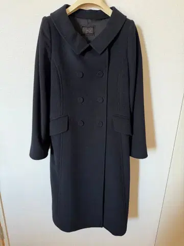 foxey 폭시 코트 다크 네이비