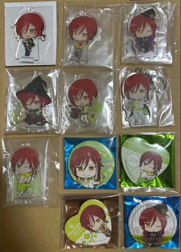 앙스타 애니카페 아크릴 스탠드 캔뱃지 사카사키 나츠메