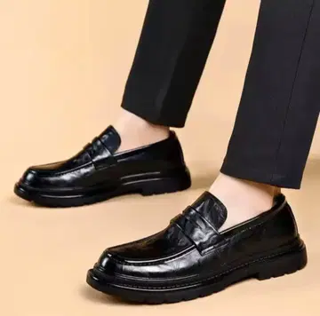 천연 가죽 로퍼 | 부드러운 소가죽 통기성