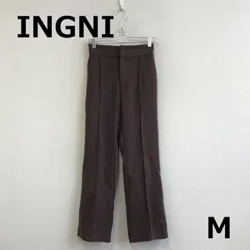 C1114A09 [ INGNI ] 백 레이스업 팬츠