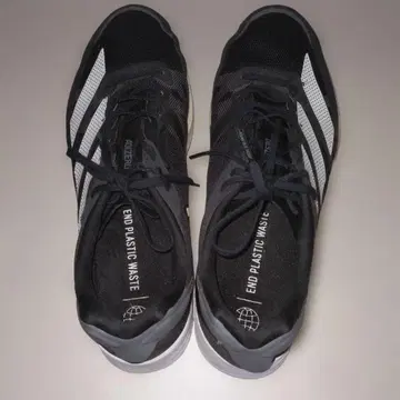 ADIZERO 러닝화 블랙/화이트