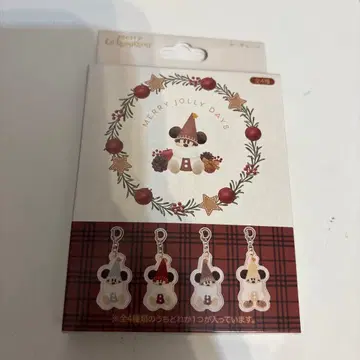 디즈니 크리스마스 2025 리루린린 키체인 랜덤 새상품 미개봉