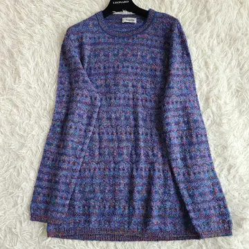 컨디션 최상 2XL 미쏘니 니트 울 블렌드 지그재그 멀티 컬러