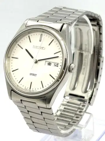 [ 작동품 ] SEIKO 세이코 SPIRIT 스피릿 남성용 쿼츠 손목시계