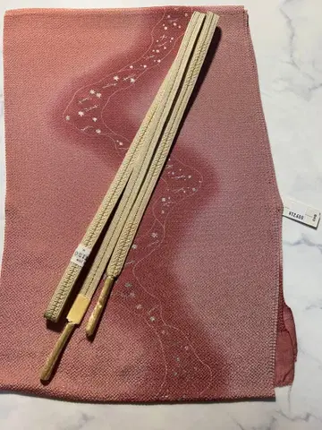 고급 평 허리띠 고급 오비 장식 천 세트 105