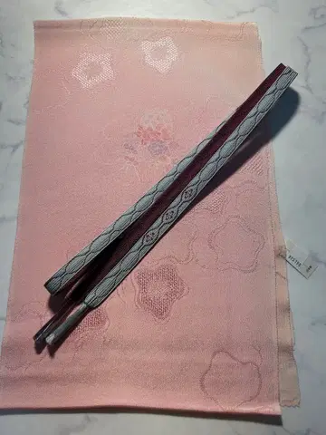 고급 평 허리띠 고급 오비 장식 천 세트 123