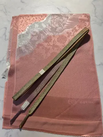 고급 평 허리띠 고급 오비 장식 천 세트 115