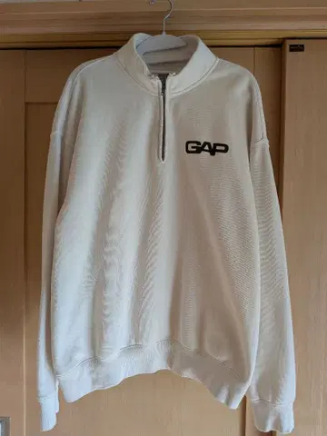 GAP 맨투맨 셋업 화이트