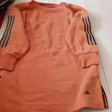 adidas 따뜻한 긴팔 상의 소매 3선 라인