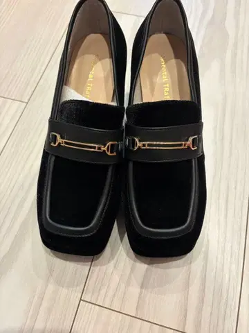 ORiental TRaffic 비트 로퍼 블랙 23cm 스웨이드