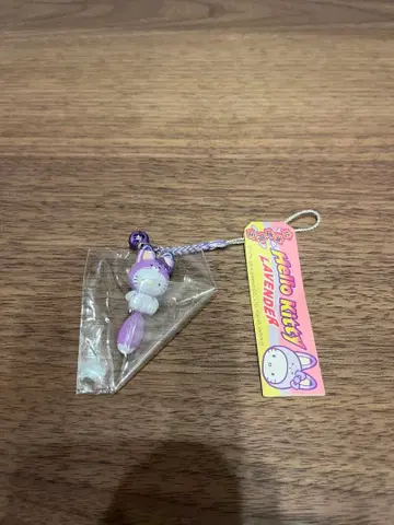 [ 지역 한정 키티 ] 홋카이도 한정 라벤더 키타키츠네 스트랩 장식