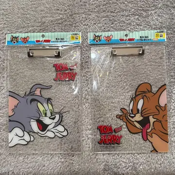 한국 다이소 톰과 제리 바인더 2종 세트 새상품