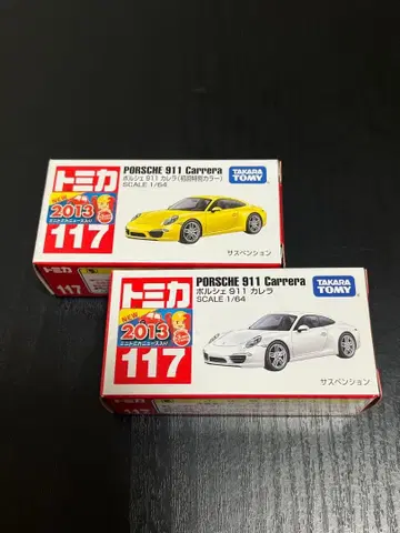 토미카 포르쉐 911 Carrera 초회 한정 컬러 묶음 판매