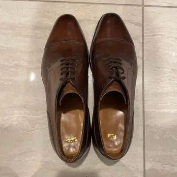 치니제 폴스미스 가죽 신발 스트레이트 팁 영국제 26cm