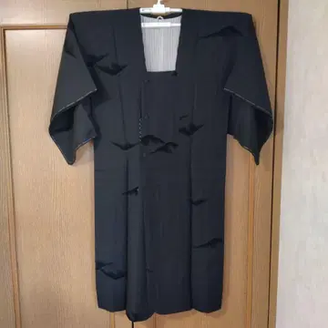 [ 미사용품 ] 도행 코트 블랙 시치 실 포함