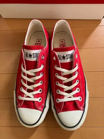 26.0cm 일본제 올스타 레드 ALL STAR J OX RED