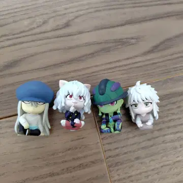 HUNTER x HUNTER 스와라세타이 미니 피규어 4체 세트