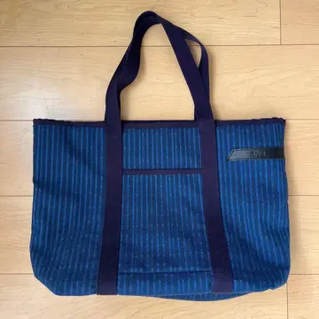 ANA 네이비 스트라이프 토트백