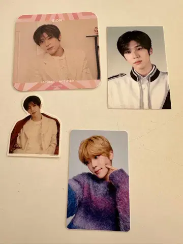 SION 스티커 공식 포토카드 NCT WISH